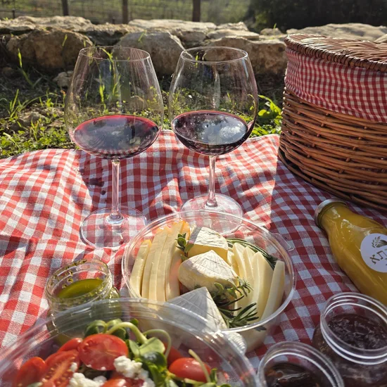 סלסלת פיקניק זוגית פרימיום